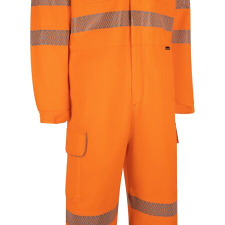 Beeswift Arc Compliant Hi-vis Coverall Orange
