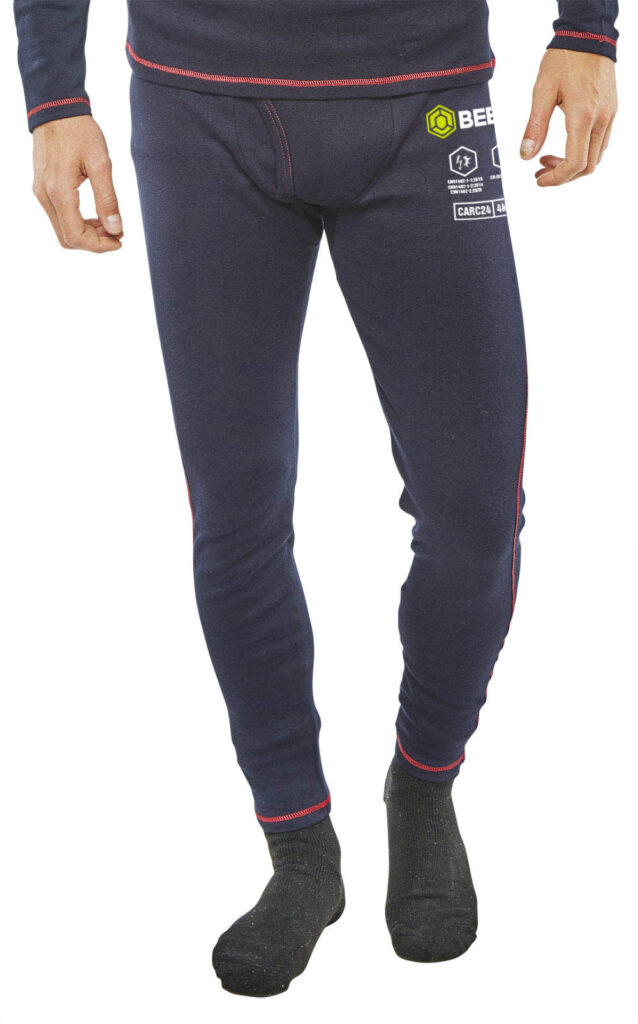 Beeswift Arc Compliant Under Garment Long John Trousers Navy Blue