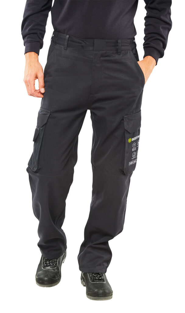 Beeswift Arc Compliant Trousers Navy Blue