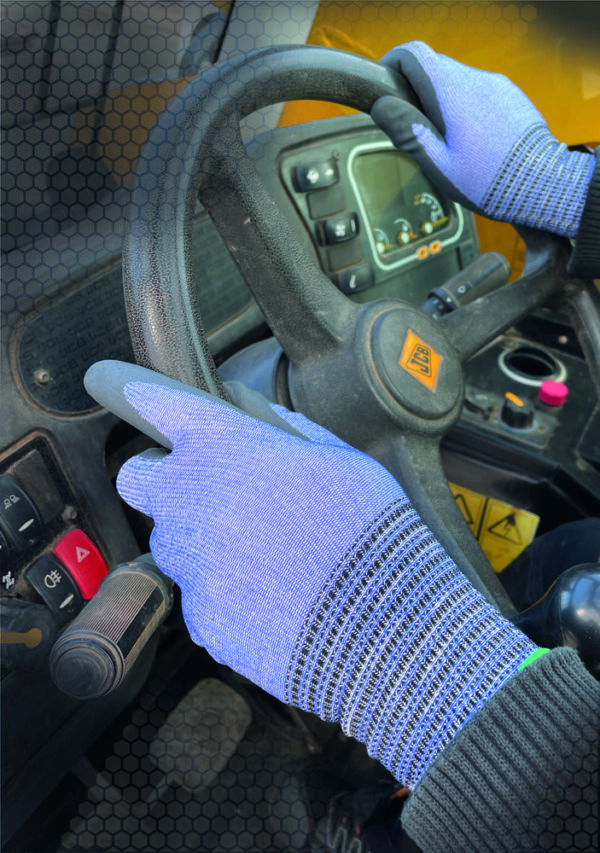 Glovezilla Hppe 18 Gauge Gloves Cut F Blue Item Code: GZ113B