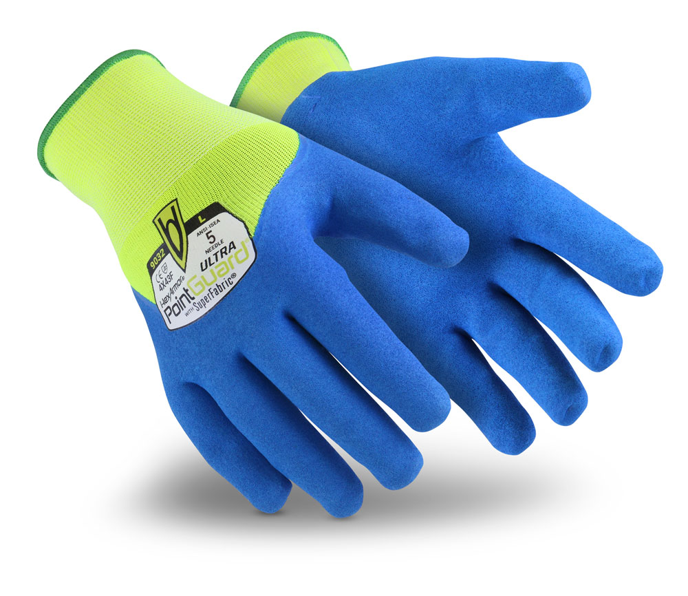 Hexarmor Pointguard Ultra Needlestick Glove Saturn Yellow / Royal HEX9032