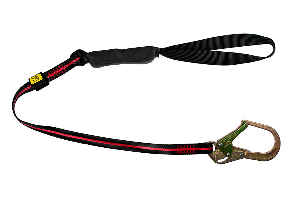Honeywell Miller Arc Compliant Single Rebar Hook Lanyard Black / Red