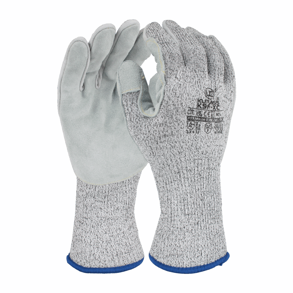 Kutlass® K9F-XC -Cut F Leather Faced Glove, 30cm