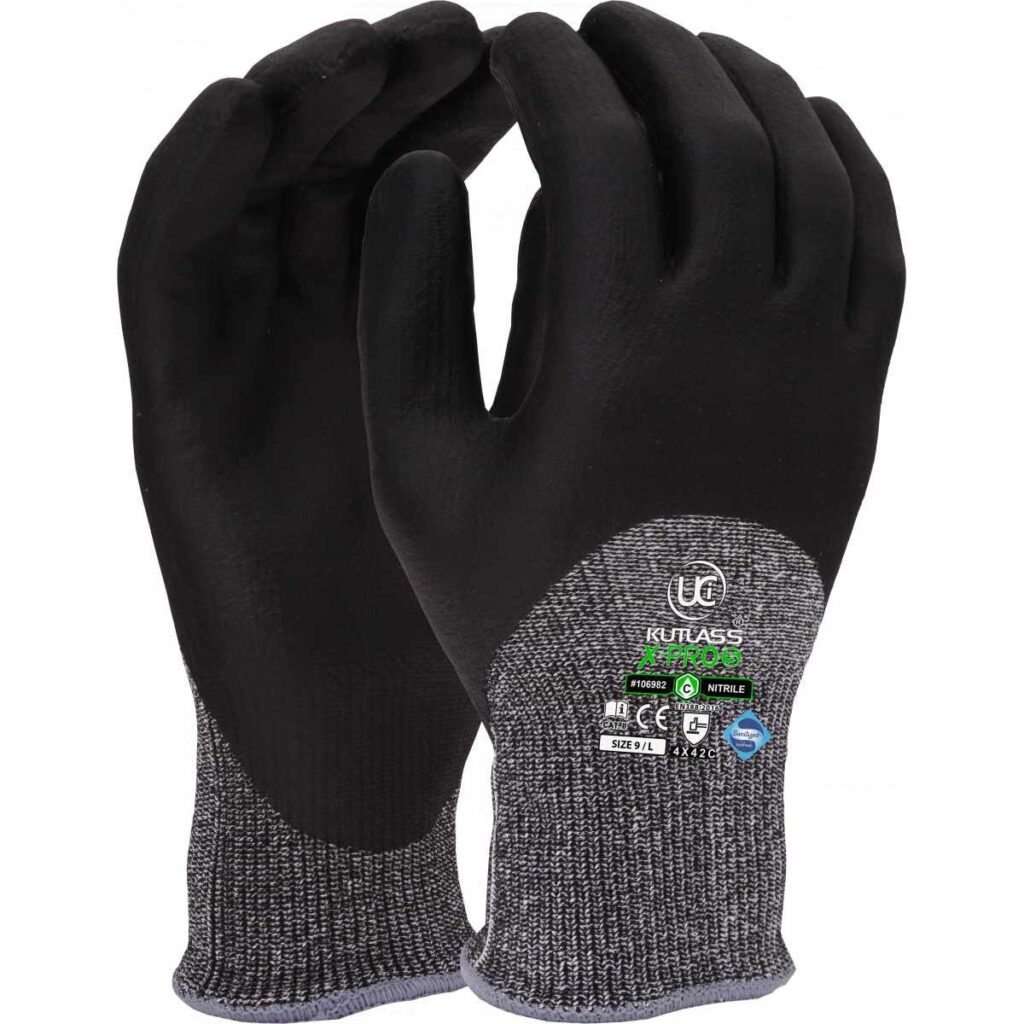 Kutlass® XPRO5-KC - Premium 3/4 Coated NitraDry™ Cut C