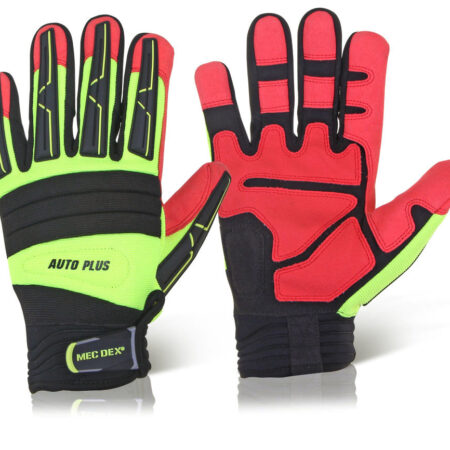 Mecdex Auto Plus Mechanics Gloves Saturnyellow/black Item Code: MECAP-622