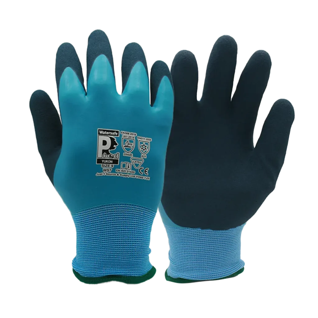 Pred Yukon Product SKU: WS7 Cut E, Contact Cold Level 2-Waterproof, cold-resistant and highly cut-resistant £3.99/pair sold in packs of 10