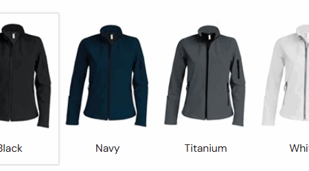 KARIBAN KB400 Ladies' softshell jacket - Image 2