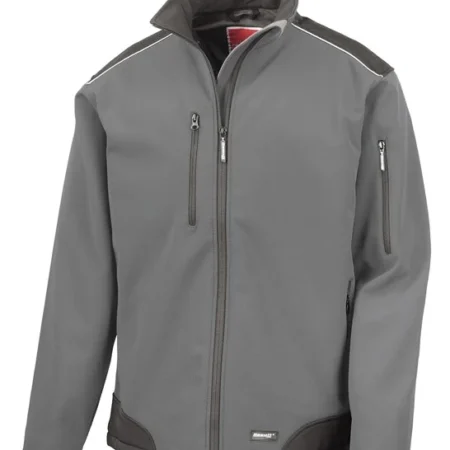 R124X Ripstop Softshell Workwear Jacket with CORDURA® - Image 3