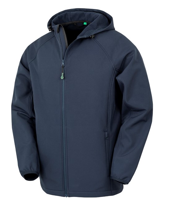 Result Recycled R911M Recycled 3-layer printable hooded softshell