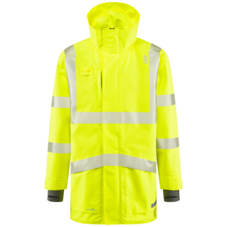 CLOVELLY Leo EcoViz 15K Performance+ Breathable Anorak-Interactive YKK® zip A04-Y-LEO