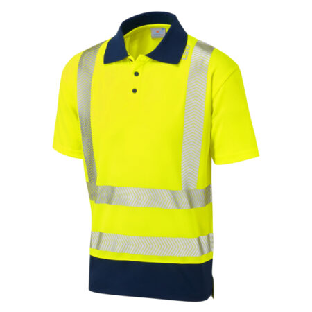 MORTEHOE Leo EcoViz Performance+ Dual Colour Polo Shirt