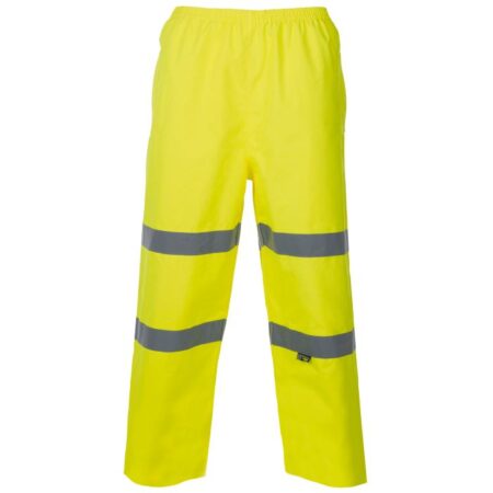 18B41 Supertouch Hi Vis Yellow Breathable Trousers