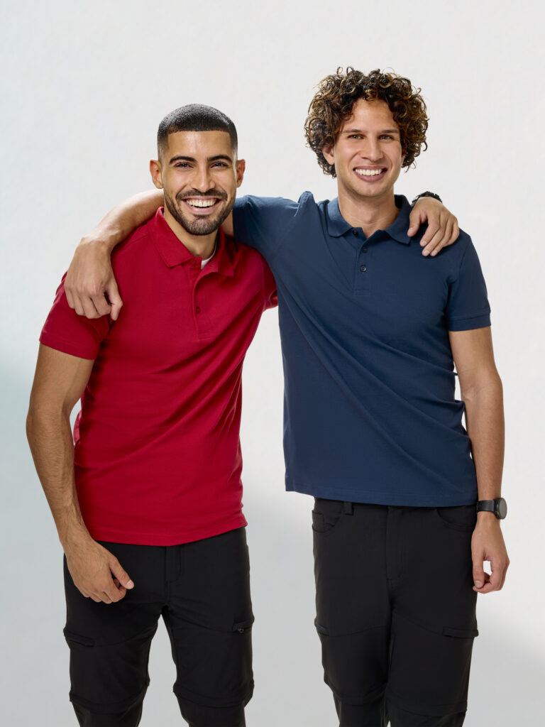 Printer Essentials Surf Stretch Polo 200g/m² 95% organic cotton, 5% elastane*