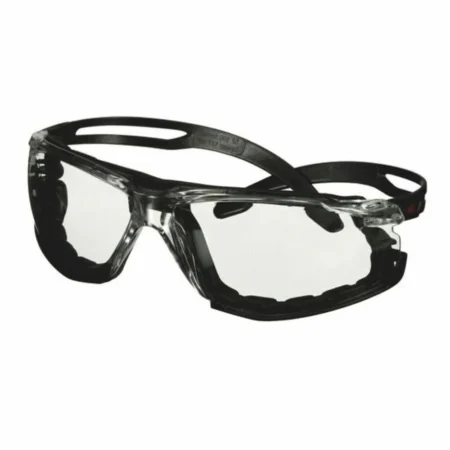 3M™ SecureFit™ SF501BLK-FM Scotchguard Anti-Fog, Anti-Scratch, Clear Lens Safety Goggles & Foam 7100243964
