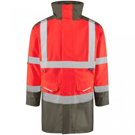 A01-R/GY-LEO Leo EcoViz 4K Baffle Lined Anorak TAWSTOCK - Image 2
