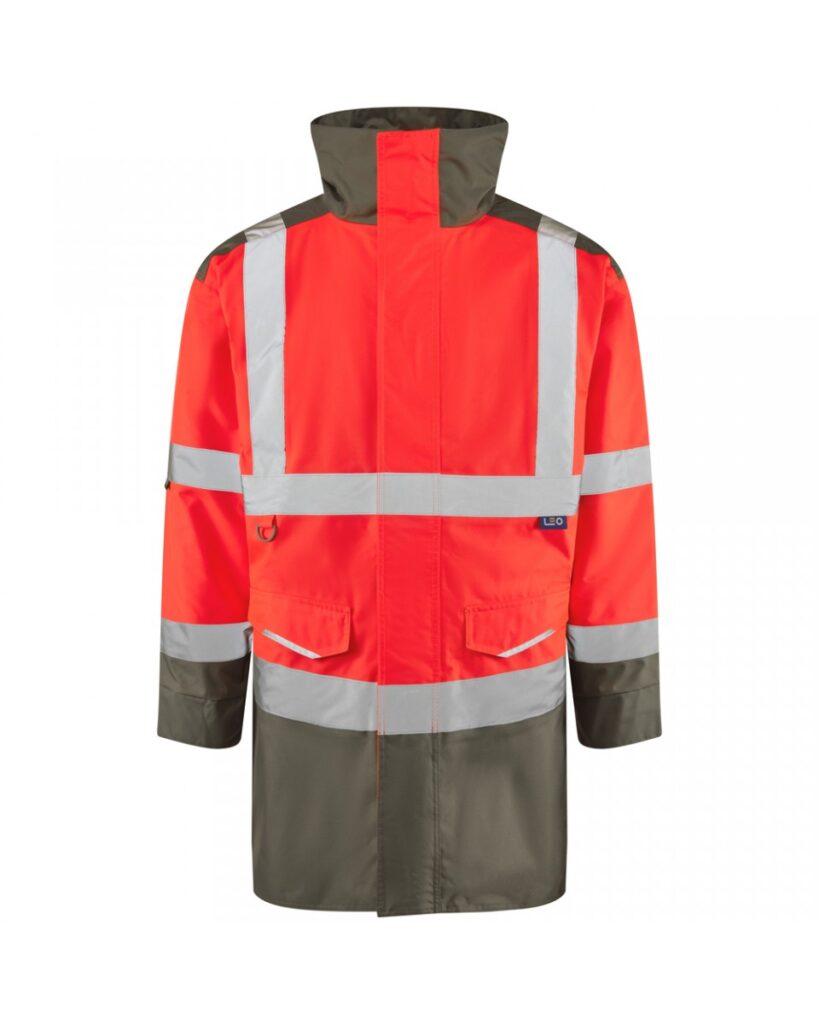 A01-R/GY-LEO Leo EcoViz 4K Baffle Lined Anorak TAWSTOCK