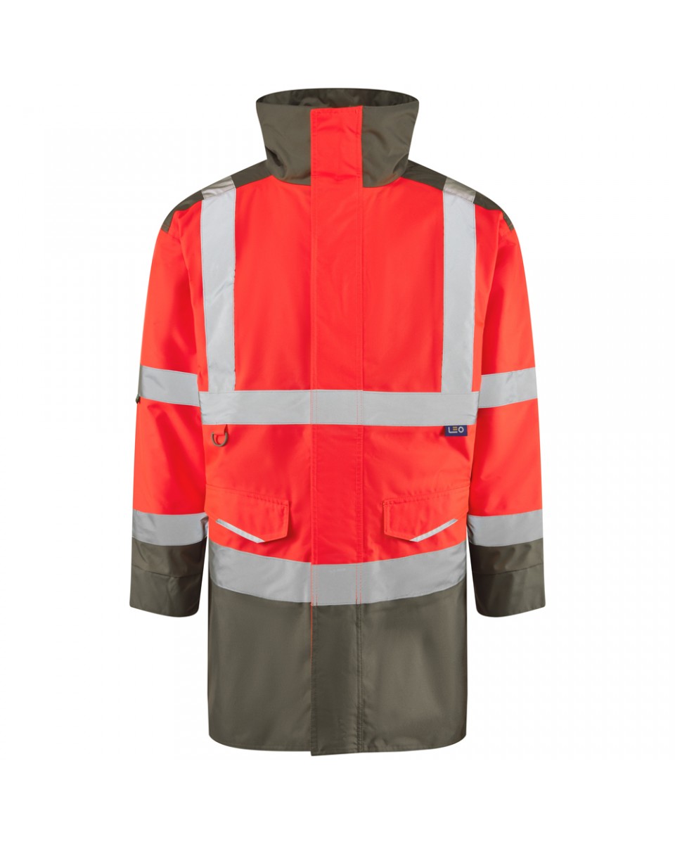 A01-R/GY-LEO Leo EcoViz 4K Baffle Lined Anorak TAWSTOCK - Image 2