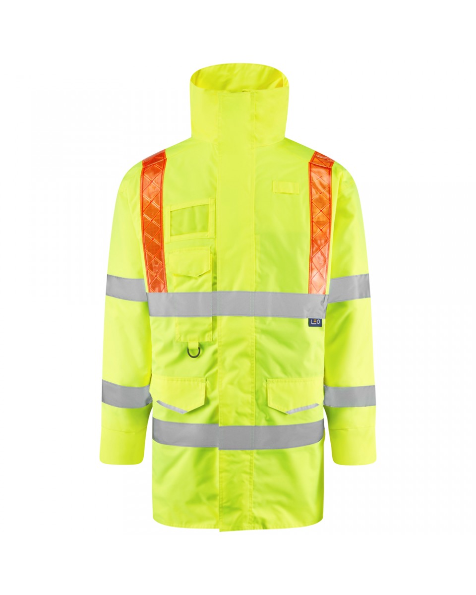 A02-Y-LEO PUTFORD Leo EcoViz 4K Baffle Lined Anorak with Red Braces - Image 2