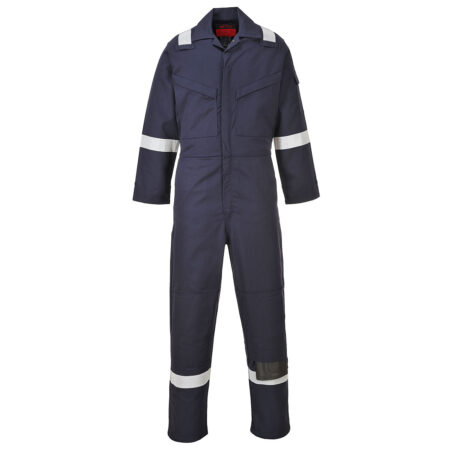 AF53 - Araflame Work Lightweight FR Coverall Navy - Image 3
