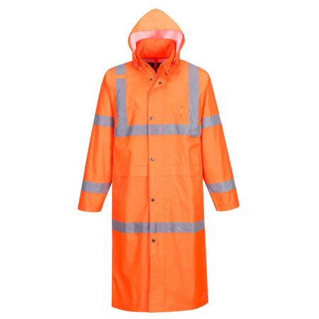 H445 - Hi-Vis Rain Coat 122cm