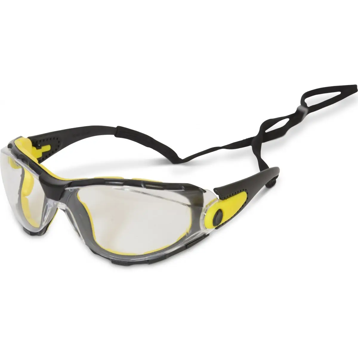 Traega Sulu™-F+-CL - Clear-Corded Safety Glasses with Foam Inserts and Clear Lenses - Image 1