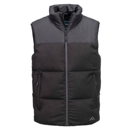 PORTWEST - KX305 - KX3 Downlike Baffle Gilet Black