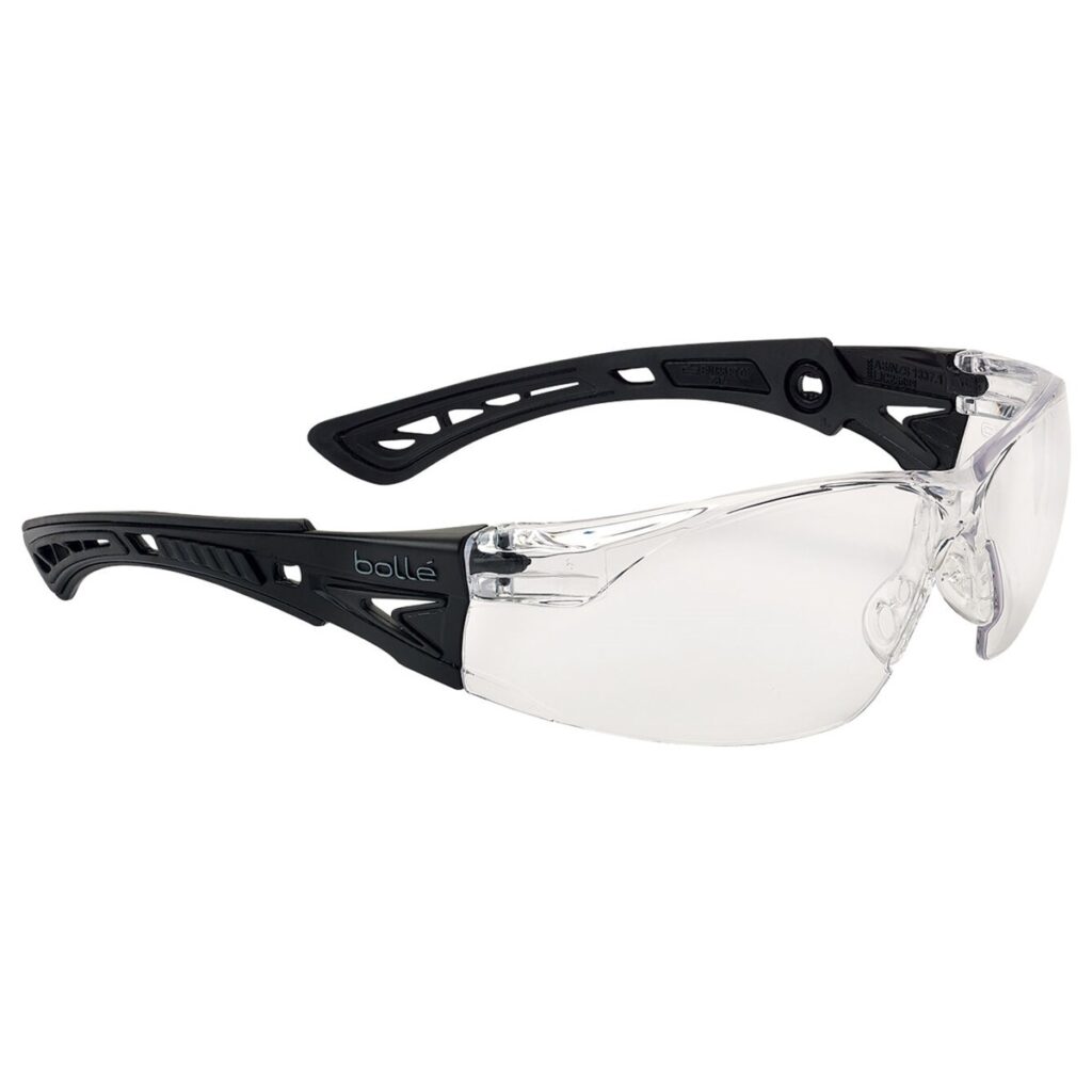 Bolle RUSH+ BSS I - Clear (PSSRUSP064B) Clear safety glasses Tactical