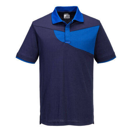 PW210 - Two Tone Polo Shirt S/S