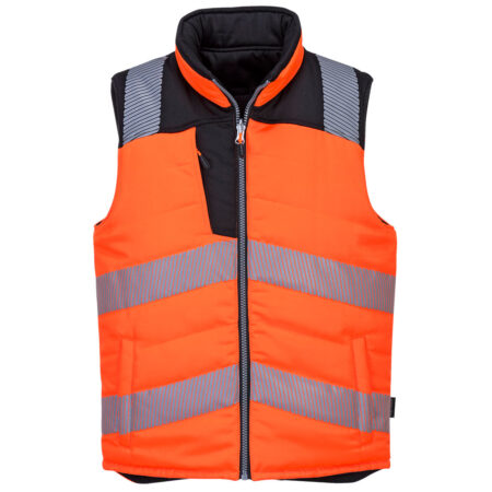 PW374 - PW3 Hi-Vis Reversible Bodywarmer - Image 3