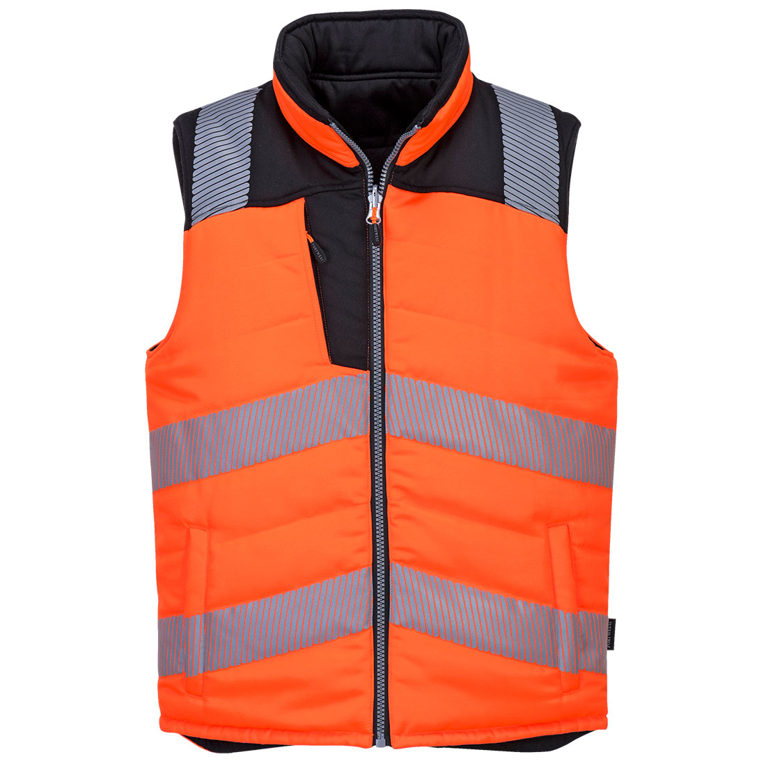 PW374 - PW3 Hi-Vis Reversible Bodywarmer - Image 3