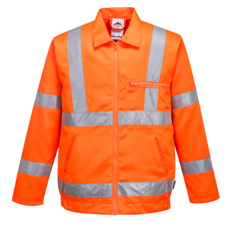 RT40 - Hi-Vis Polycotton Bomber Jacket