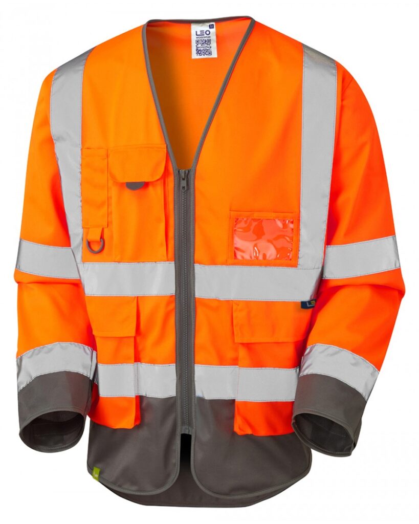 WRAFTON Leo EcoViz Superior Sleeved Waistcoat S12-O/GY-LEO