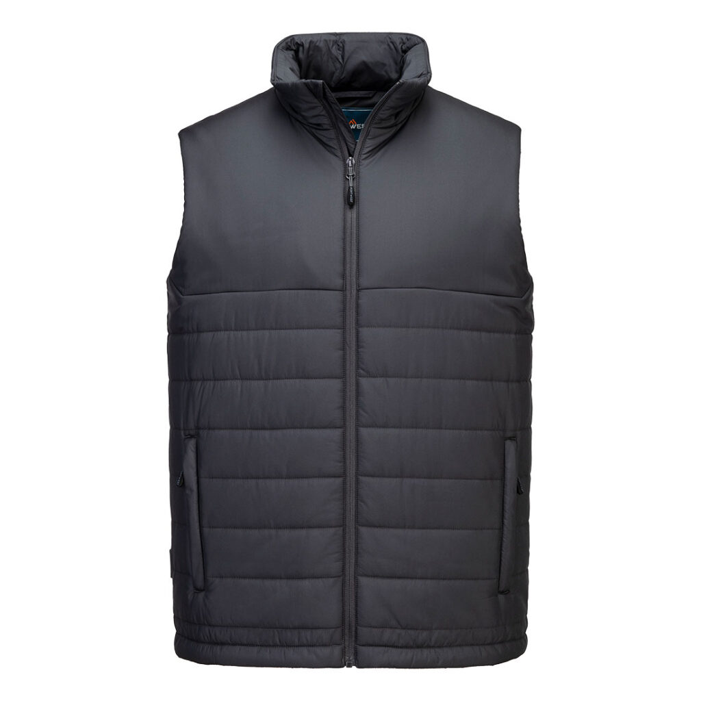 Portwest S606 - Professional Insulated Baffle Gilet Black