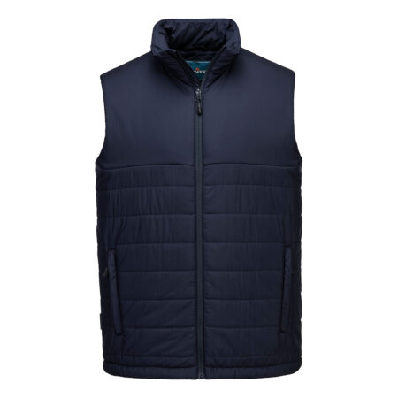 Portwest S606 - Professional Insulated Baffle Gilet Black - Image 2