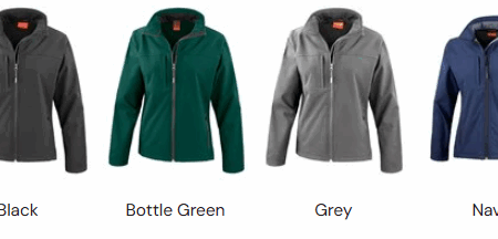Result R121F Women's classic 320gsm 3-layer softshell jacket - Image 2