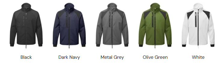 Portwest CD870-WX2 softshell is made using woven stretch 2-layer softshell which is fleece backed - Image 2
