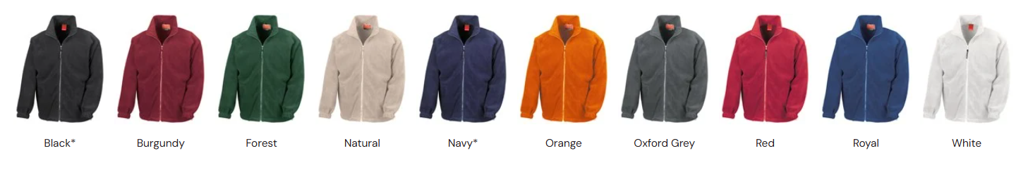 Result R036X super warm PolarTherm™ 330g Breathable Fleece.  Special fibres ensure its fabric absorbs only 1% of its weight in moisture. - Image 2