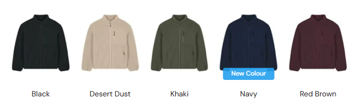 Stanley/Stella Brooker (STJU248)  unisex Sherpa jacket 450gsm