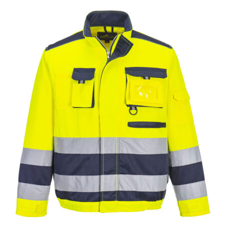 TX50 - Lille Hi-Vis Contrast Bomber Jacket