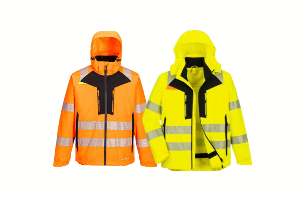 Portwest DX466 - DX4 Hi-Vis 4-in-1 Jacket Orange/Yellow