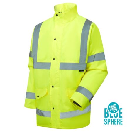 SHV-05641-7 Eco Hi Vis Winter Padded Yellow Parka