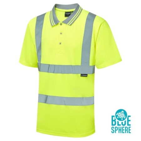 SHV-30241-7 - Hi Vis Yellow Polo Shirt
