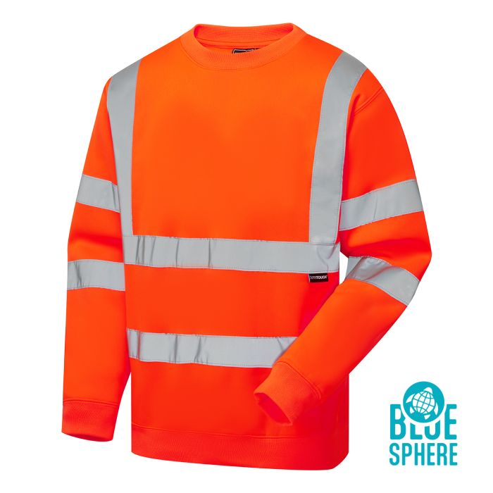 SHV-65281-7 - Hi Vis Orange Sweatshirt