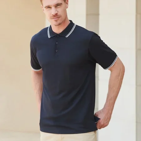 Henbury H482 Double tipped Coolplus® polo shirt