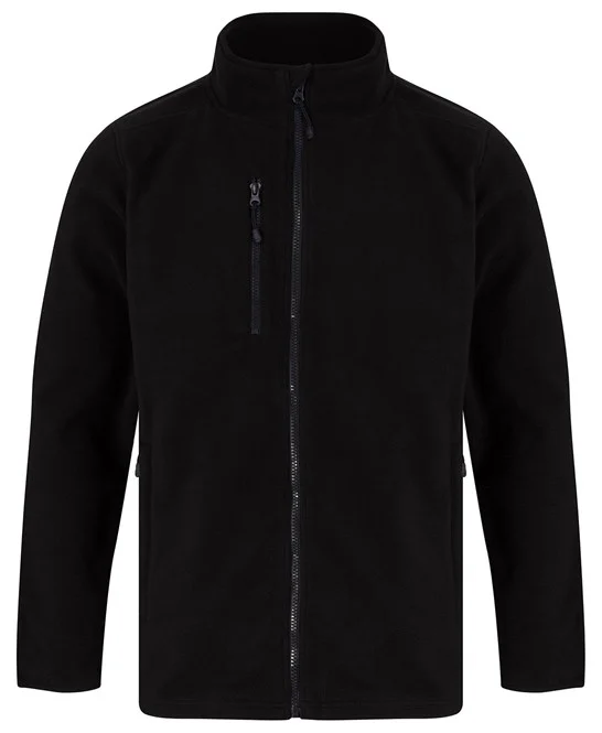 Henbury H860 Recycled polyester microfleece jacket Weight 280gsm