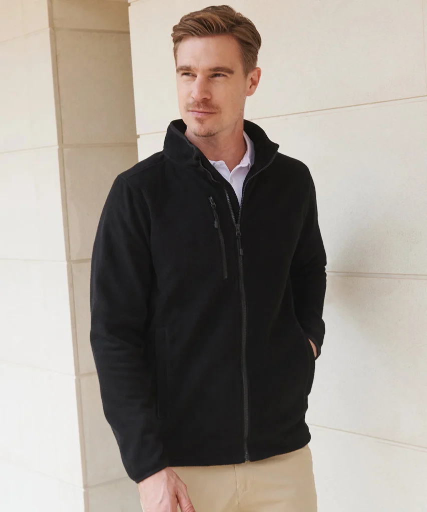 Henbury H860 Recycled polyester microfleece jacket Weight 280gsm
