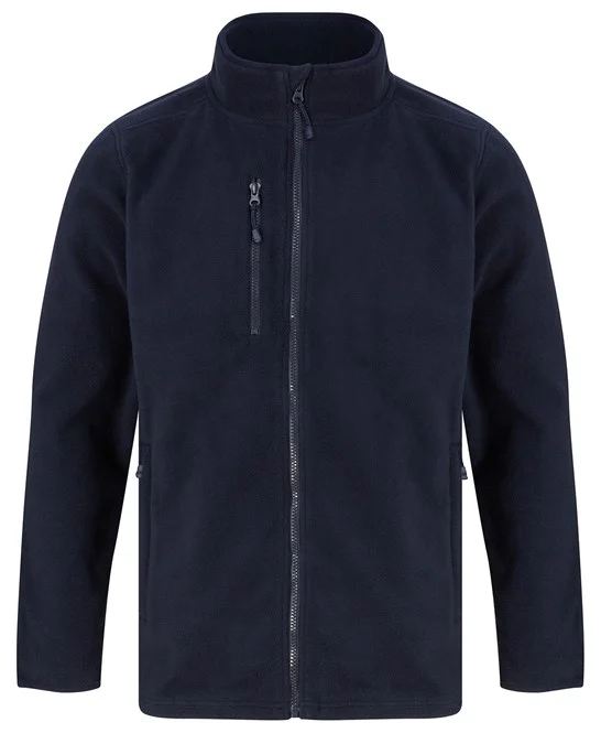 Henbury H860 Recycled polyester microfleece jacket Weight 280gsm