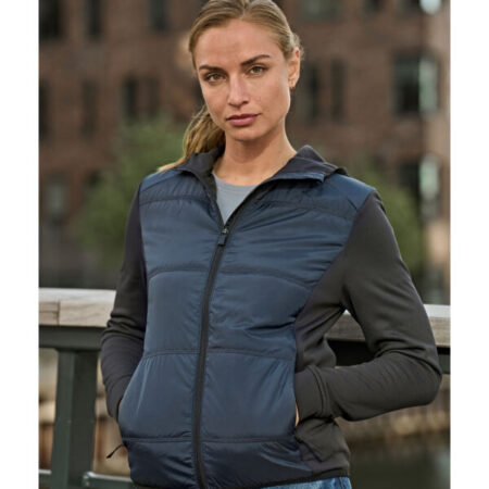 TEEJAYS - TJ9113 - Ladies' Hybrid-Stretch Hooded Jacket