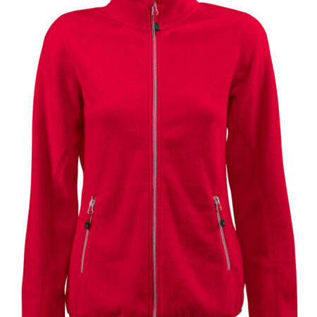 Printer Essentials PR2261503 Ladies Rocket Full Zip Fleece - Red