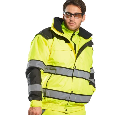 C466  Portwest Hi-vis classic bomber jacket